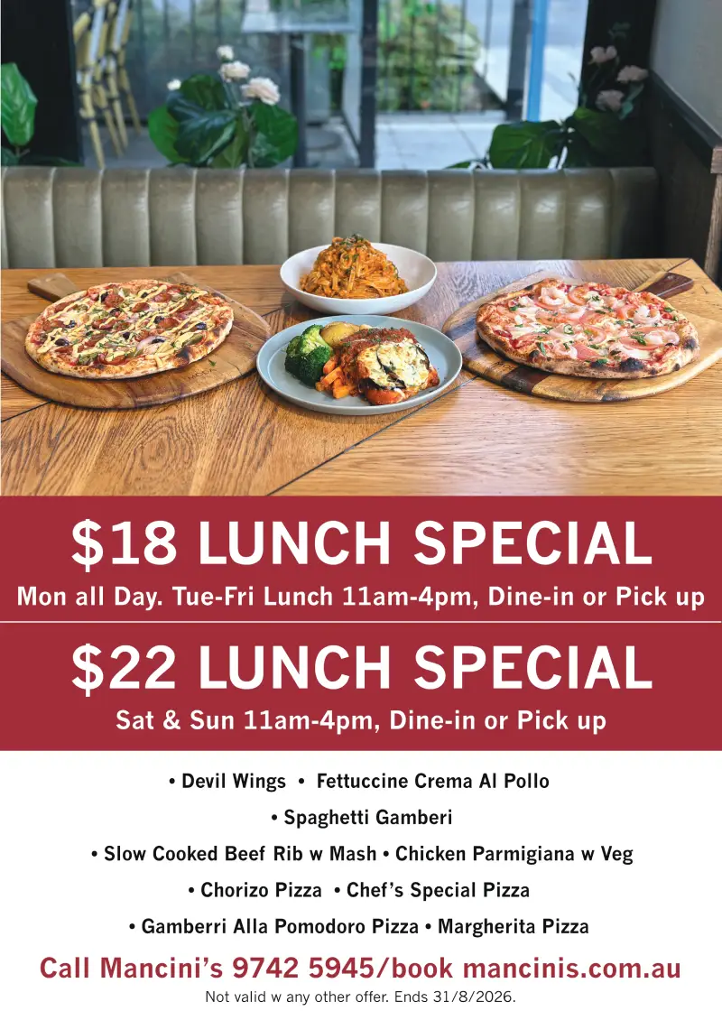 15 Mon-Thurs Special Poster August pizza-pasta-lunch-specials